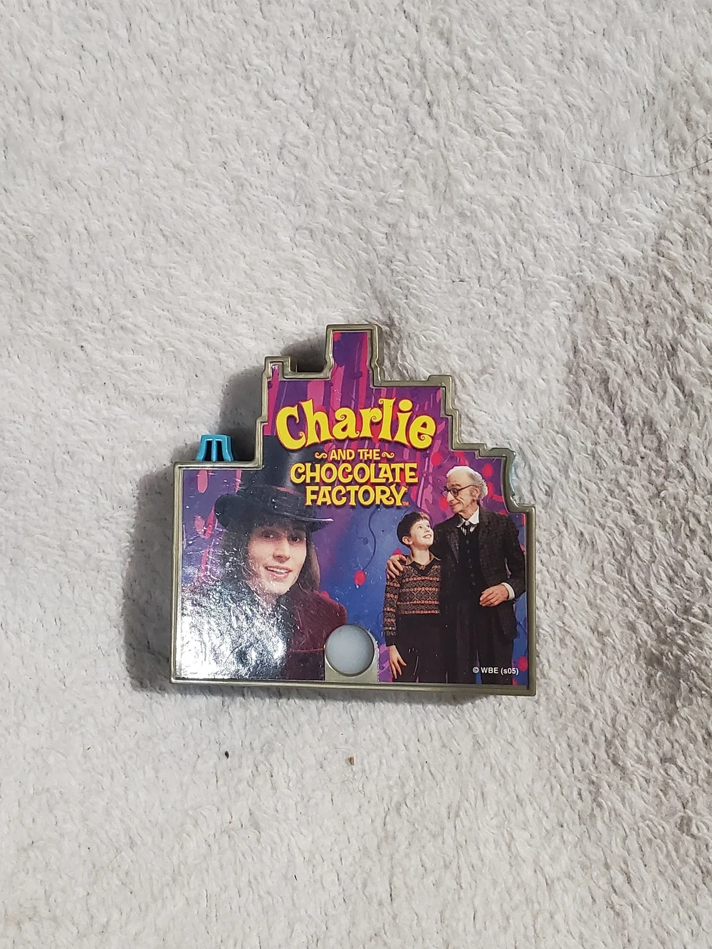 Charlie and the Chocolate Factory Metal Trinket Box - Purple